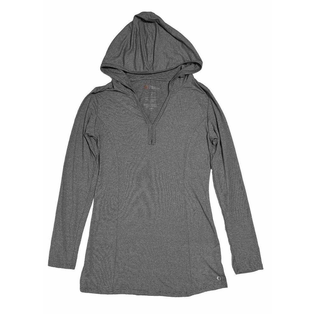 The American Outdoorsman For Women Sun Protection T-Shirt Women's S Gray Hooded